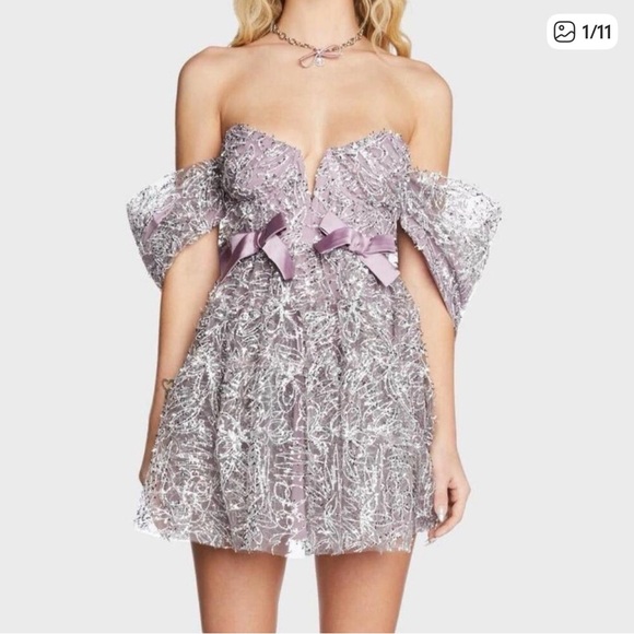 FOR LOVE AND LEMONS BRYNNE MINI DRESS - Picture 11 of 14